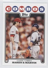 2008 Topps Update Classic Combos Dan Haren Russell Martin #UH88 0a0