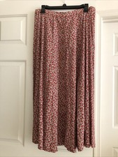 Vintage 1990  s Button Front Prairie Skirt Gypsy Western