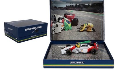 McLaren MP4/8 A. Senna ミニカー 1/43 Minichamps McLaren MP4/8 'Senna/Ratzenberger' Tribute 2024 - S