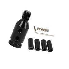 M12 X 1.25 Car Universal Black Gear Shift Knob Adapter for Non Threaded