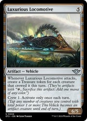 Luxurious Locomotive #244 Foil Outlaws of Thunder Junction MTG