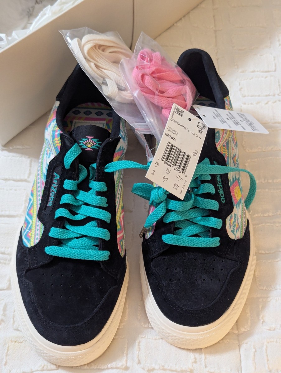 Adidas x Arizona Womens Size Continental 80 Vulc Shoes
