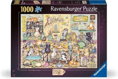 Easter Eggstravaganza Puzzle 1000 Teile Crazy Cats Puzzle