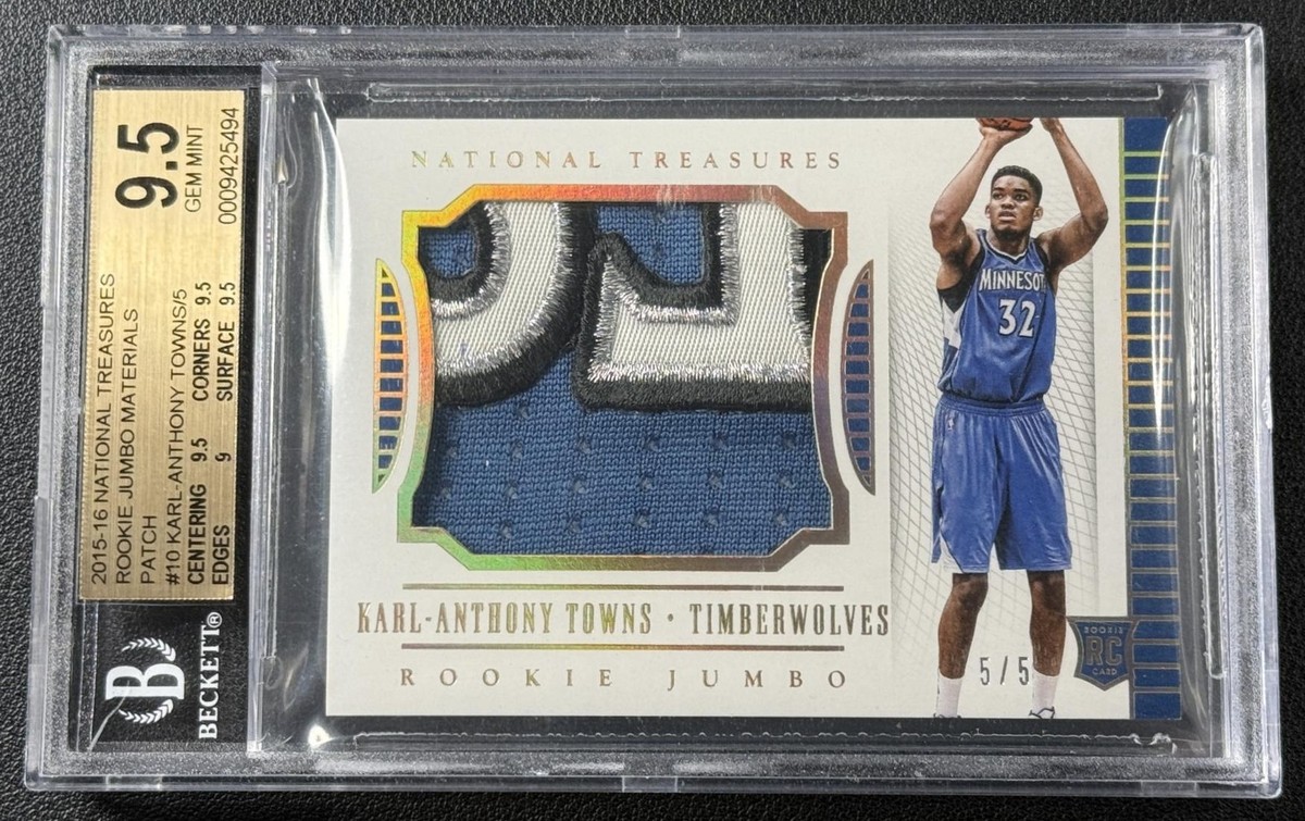 Karl Anthony Towns National Treasures /5 【公式通販】