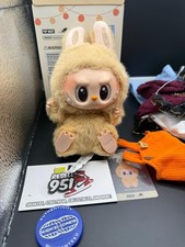 Pop Mart The Monsters Labubu Have A Seat V2 BABA Vinyl Plush Pendant Figure
