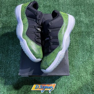 Air Jordan 11 Low Green Snakeskin | eBay