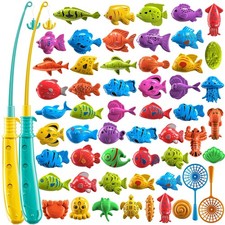 Magnet Fishing Game for Kids 3 4 5 6 7 8 Years Old - Pool Bath Toys for Toddl...