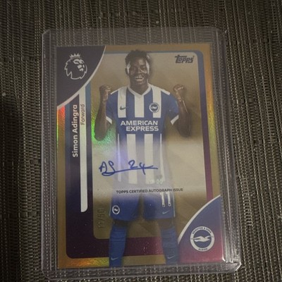 2025-26 Topps Premier League Simon Adingra Brighton Autograph 11/50 #AC-SA