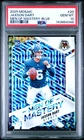 2025 PANINI MOSAIC MEN OF MASTERY BLUE #20 JAXSON DART 51/99 PSA 10