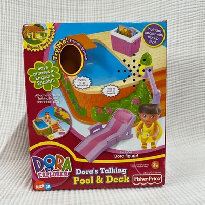 Fisher-Price Dora's Talking Pool & Deck Play Set 2004 Sealed