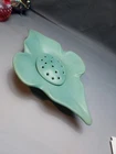 Early Van Briggle  Bowl W Frog Insert Signed