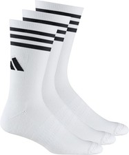 Image of adidas® Crew socks (3-pack) HS6061 - Three pairs per pack, Mesh on top of foot