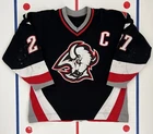 New ListingMichael Peca 1997/98 Buffalo Sabres Game-Worn Captain NHL Jersey Photo-Matched
