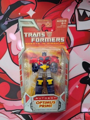 Transformers Optimus Prime Figure Cybertron Collection NIB 2007 3inch