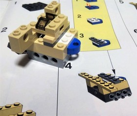 LEGO Dino Attack 7475 Fire Hammer vs Mutant Lizard Dinosaur Set