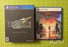 Final Fantasy  7 VII: Remake and Rebirth- Sony PlayStation 5 PS5 Mint Opened!!!!