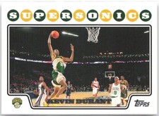 2008-09 Topps Basketball Kevin Durant #156 Seattle SuperSonics