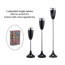 Vintage Outdoor Floor Standing Cigar Ashtray Height Adjustable