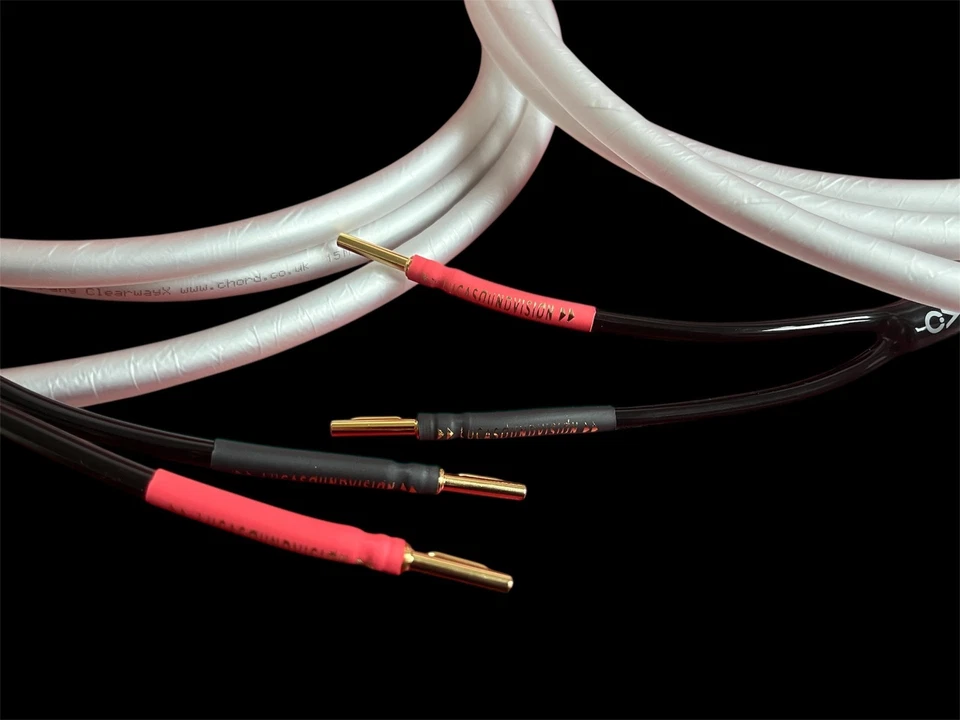 Chord Clearway X Speaker Cable (A Pair) Terminated Sigma Plugs - Image 4 of 4