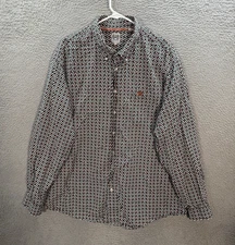 Cinch Shirt Adult XL Multicolor Geometric Workwear Rodeo Cowboy Western Rancher