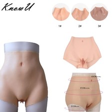 Silicone Panty Hip Up Thicken Shorts Vagina Crossdresser Underwear Transgender