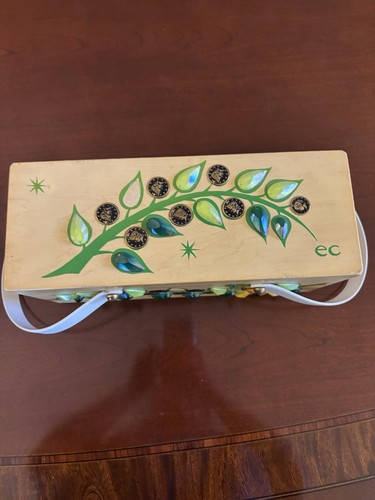 Vintage Original Box Bag By Collins Of Texas Money Tree 1970’s - Picture 16 of 24