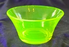 Vintage Federal Glass Company Uranium bowl