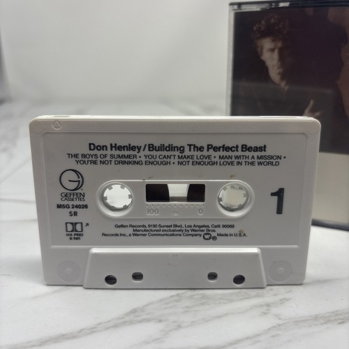 Don Henley (Building The Perfect Beast) Cassette (Pop Rock)(1984) - Picture 3 of 5