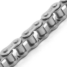 Tritan 25-1Ss X 10Ft Roller Chain, Single Strand, Ss, 10 Ft.