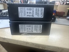 2x SonicWALL 01-SSC-5545 802.3 AT Gigabit PoE Injector Black