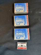 Imation 3M MC3000XL QIC-3010 pimat format data cartridge lot microcassette mc 60