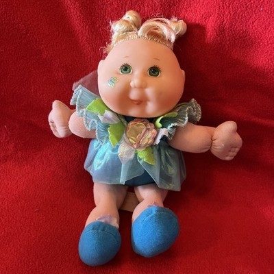 Vintage Mattel Cabbage Patch Kids 8'' Puppe Blumenfee 1990er blond 