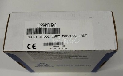 1PCS NEW GE FANUC INPUT MODULE IC694MDL646
