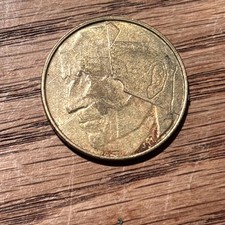 1988 Belgium 5 Francs Copper-Nickel- Aluminum