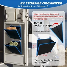 Camping Door Storage Bag Heavy Duty Oxford Fabric Multiple Use Organizers