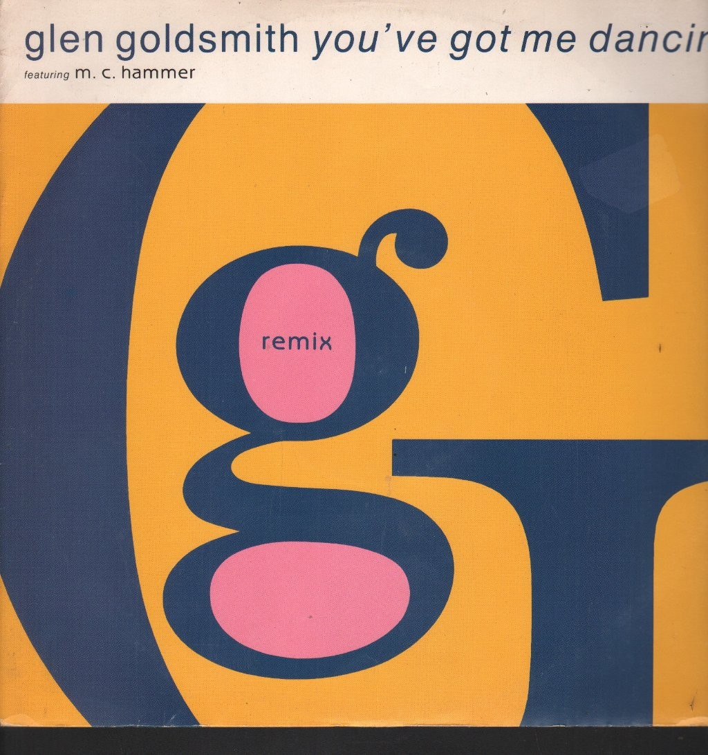 Glen Goldsmith You've Got Me Dancin' 12"" vinyl UK Rca 1990 pic sleeve PT43268