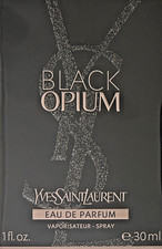 Yves Saint Laurent Black Opium Eau De Parfum Spray 1 fl oz 30 ml New in Box