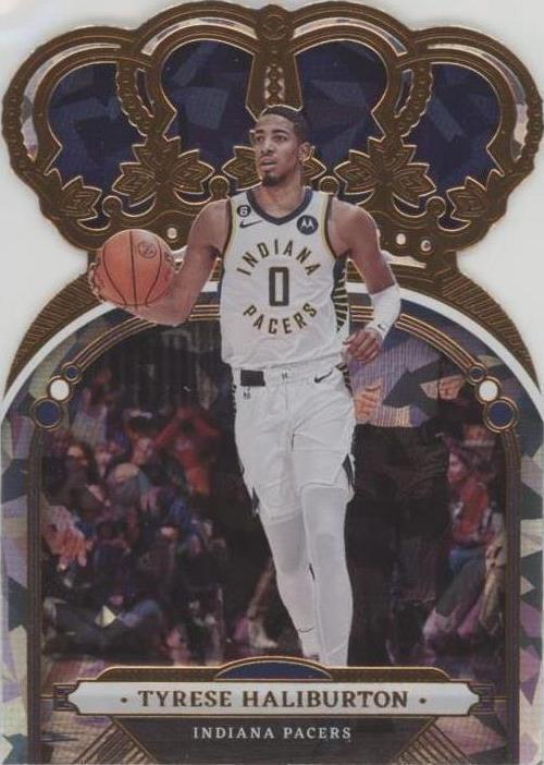 シングルカード 20-21 Crown e Tyrese Haliburton RARE! 2020-21 Crown Royale 