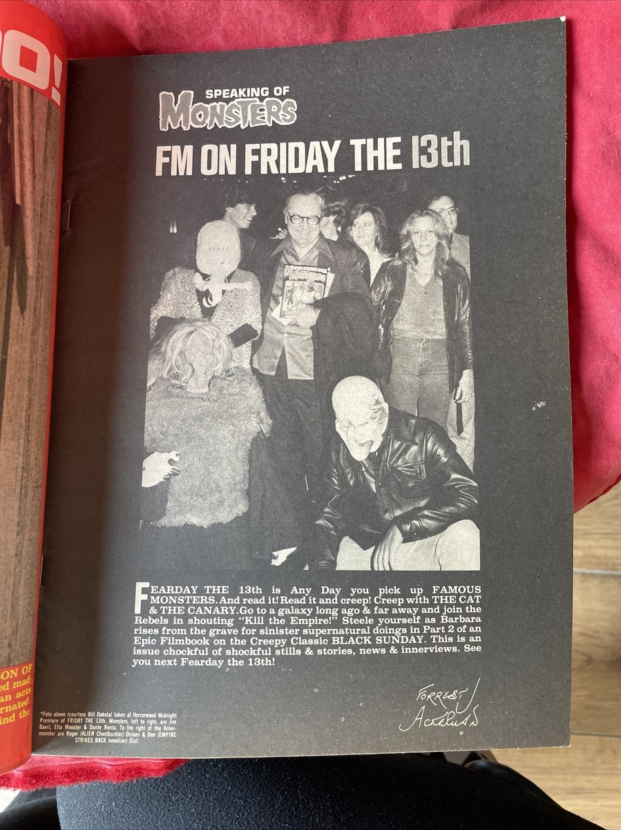 Famous Monsters of Filmland Magazine #167 Sept 1980 Empire Strikes