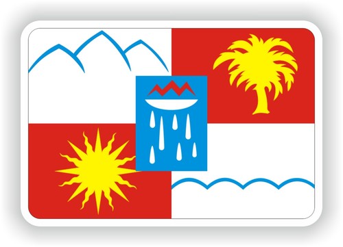 Sochi Flag Sticker / High Resolution Quality Waterproof