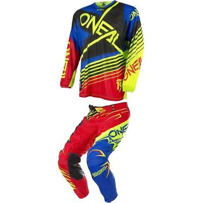 O /'Neal 2020 elemento adulto nero grigio jersey Pantaloni Motocross Quad OFF ROAD KIT
