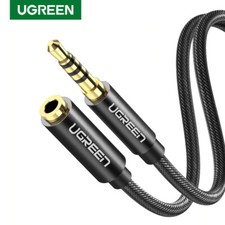 Ugreen 3.5mm Mic Stereo Jack Audio Extension Cable 4-Pole Male to Female 0.5m-5m
