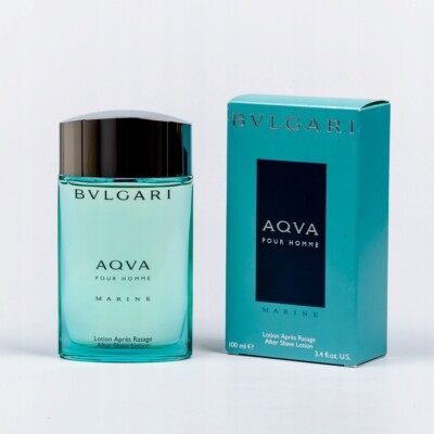    Bvlgari Aqva Pour Homme Marine Aftershave LOTION 100ml Neu OVP SELTEN   