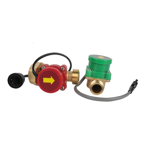 ZYIY Interruttore flusso acqua G 3/4-G 1 pompa acqua sensore flusso interruttore controllo pressione - Foto 4 di 4