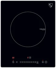 K&H Single Burner BUILT-IN Induction Ceramic Cooktop 120V 1800W SIN-1801