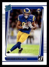Jacob Harris 2021 Donruss RATED ROOKIE #290 Los Angeles Rams FOOTBALL RC