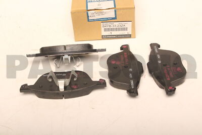 B4YB3323ZA Genuine Mazda PAD SET,FRT CALI B4YB-33-23ZA | eBay