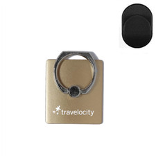 Travelocity Platinum Series Ring Phone Holder Dash Mount - Gold