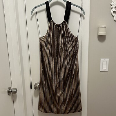 retro halter swing dress Vintage Beige Halter Dress with Pockets