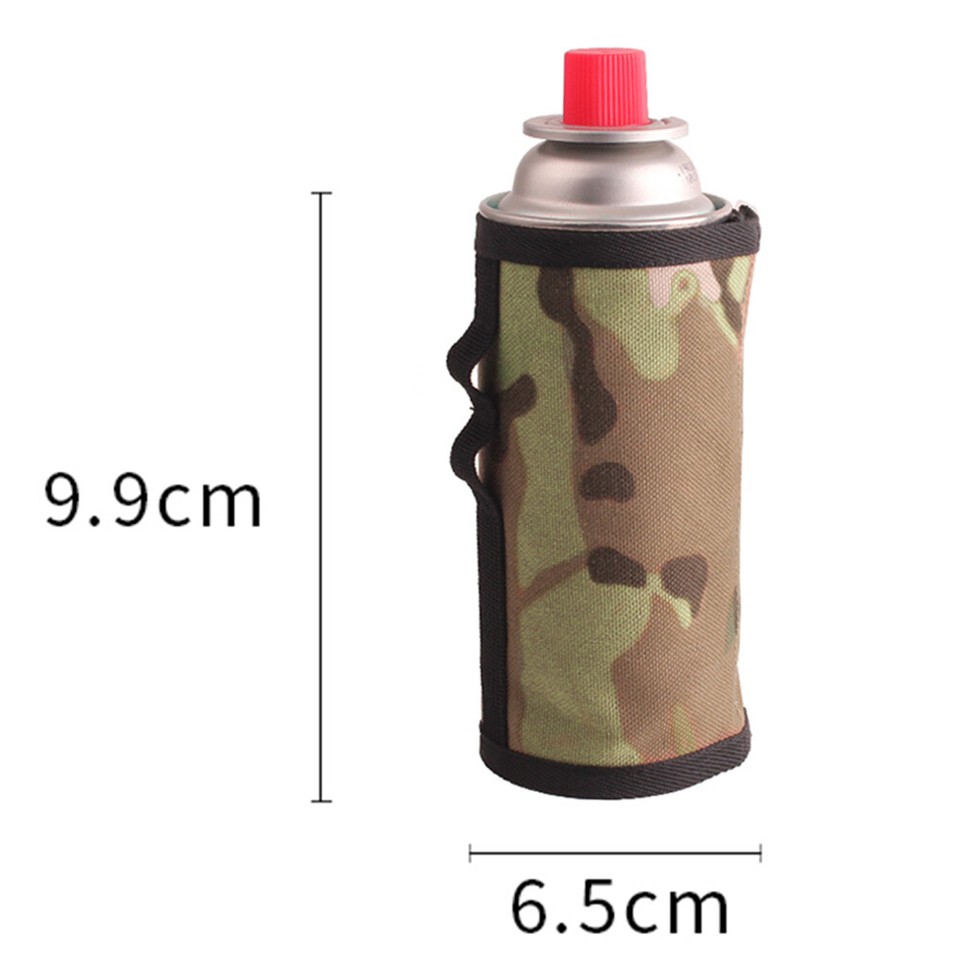 SUNDICK Gas Canister Covers Elastic Fuel Cylinder Storage Pouch Outdoor